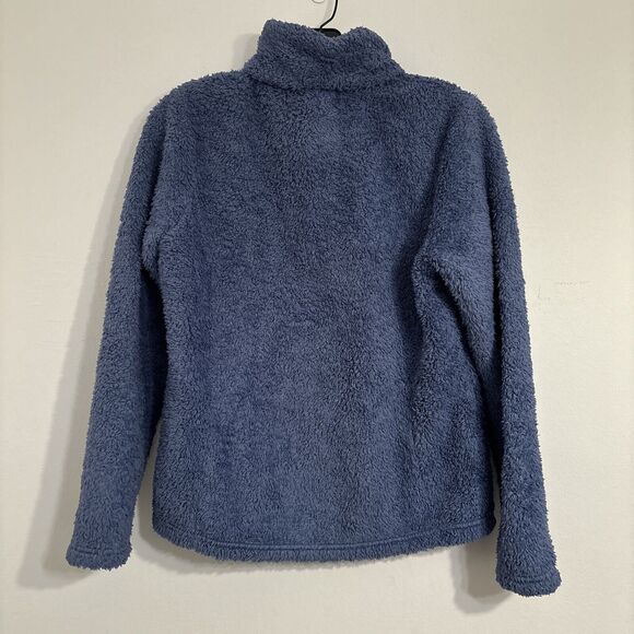 Patagonia Los Gatos Fleece 1/4 Zip Pullover Sweater Jacket Blue Size Small - Picture 4 of 4